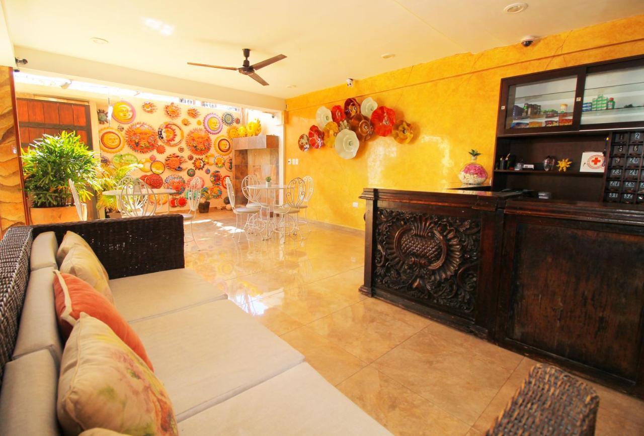 Papagayo Hotel Boutique Playa del Carmen Kültér fotó Reception