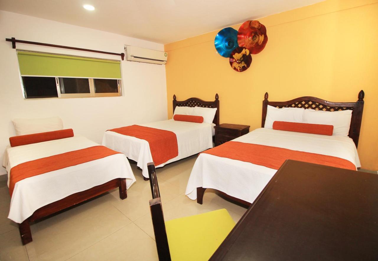 Papagayo Hotel Boutique Playa del Carmen Kültér fotó